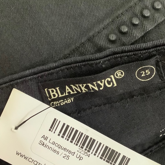 Blank NYC- Crybaby All Lacquered Up Skinny Jeans - Picture 8 of 8